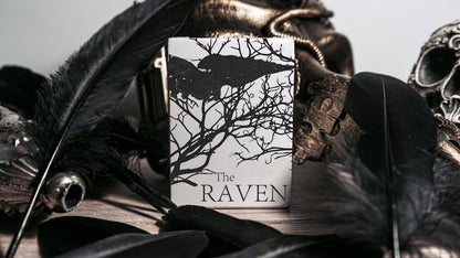 The Raven Black Dusk Gilded - Santiago Cards